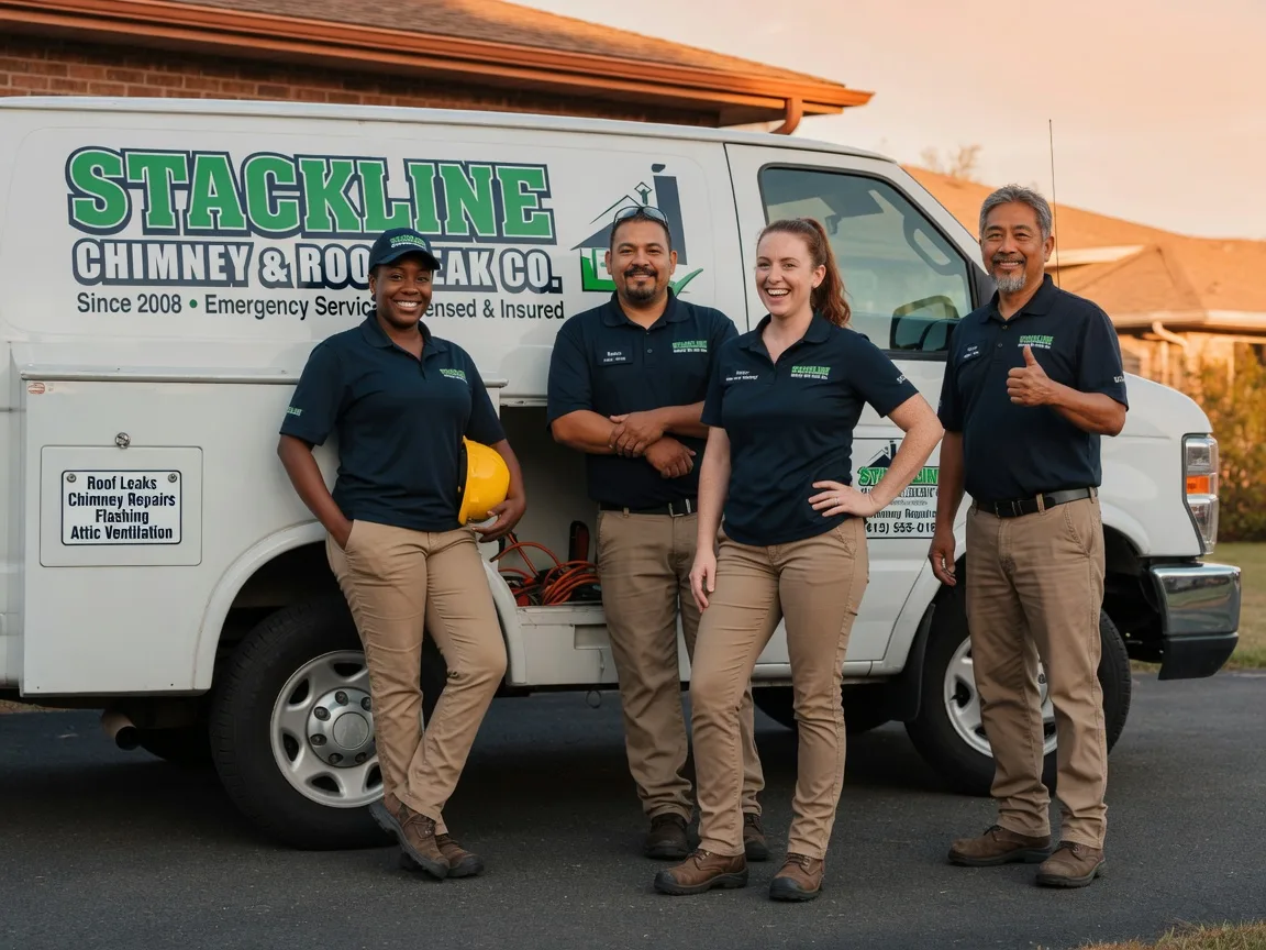 Chimney flashing repair company in Deerfield, WI